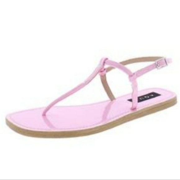 Aqua Shoes - Aqua Zen Strappy Sandals Pink -7.5